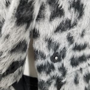 BCBG MaxAzria Faux Fur Top